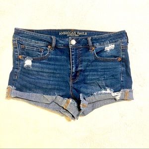 AE SUPER STRETCH X MIDI JEAN SHORT